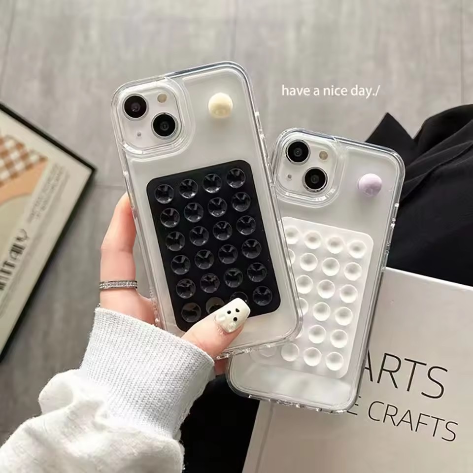 แผ่นรองโทรศัพท์ซิลิโคนแบบดูดติ - Phone Cases บทวิจารณ์และราคา