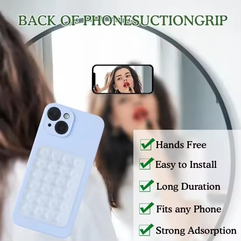 แผ่นรองโทรศัพท์ซิลิโคนแบบดูดติ - Phone Cases บทวิจารณ์และราคา