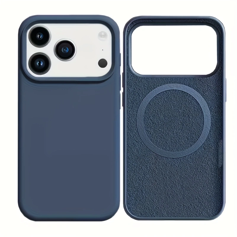 เคสโทรศัพท์ซิลิโคนเหลวสีพื้นแบ - Liquid Silicone Magnetic Phone Case บทวิจารณ์และราคา