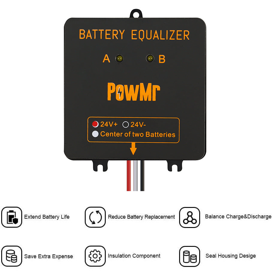 PowMr BE24 แบตเตอรี่อีควอไลเซอ - Power Banks บทวิจารณ์และราคา
