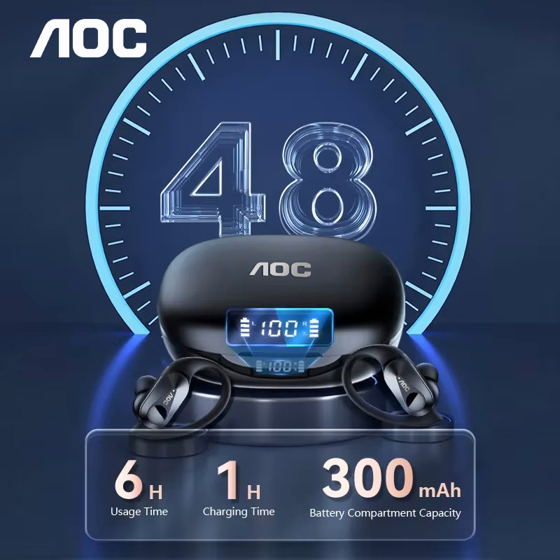 ช้อยส์ AOC ชุดหูฟังกีฬาไร้สายบ - Earphones บทวิจารณ์และราคา