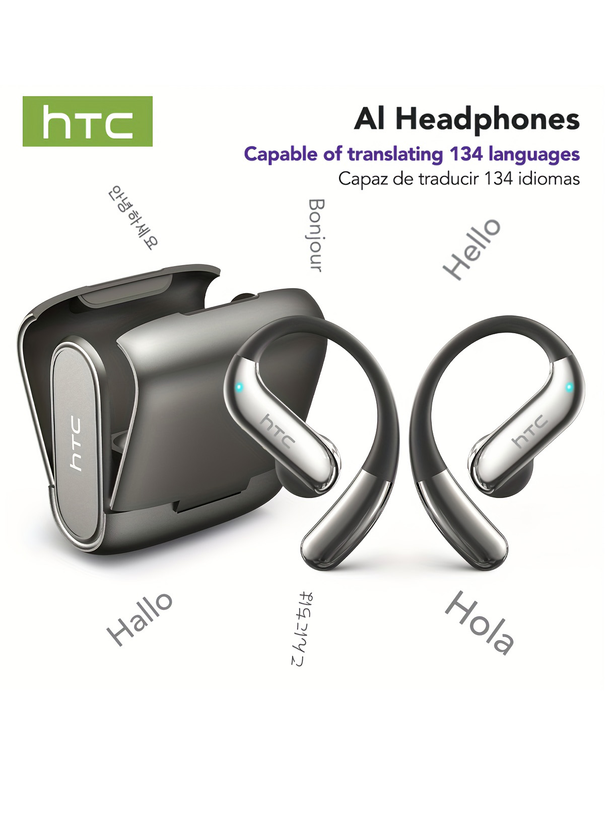 หูฟังบลูทูธแบบเปิดหู HTC เล่นไ - Earphones บทวิจารณ์และราคา