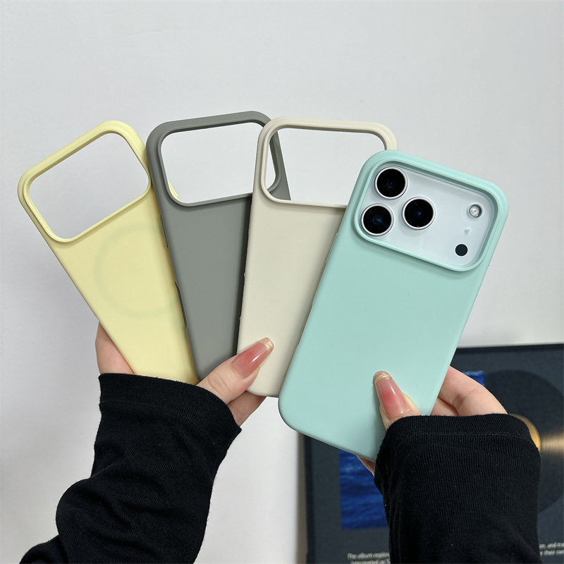 เคสซิลิโคนแม่เหล็กสำหรับ iPhon - Liquid Silicone Magnetic Phone Case บทวิจารณ์และราคา