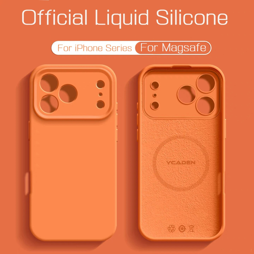 เคสซิลิโคนของแท้สีมาการองสุดทั - Liquid Silicone Magnetic Phone Case บทวิจารณ์และราคา